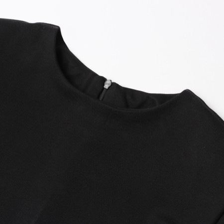 Women's dress, black color, size 48-8