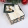 A set of terry towels "Happiness" 30x30 cm - 3 pcs, cotton 340g/m2