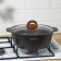 Granit Ultra Original, 4 l, glass cover, anti-stick coating, black color, black