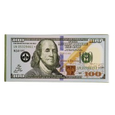 $ 100 tear -off notebook