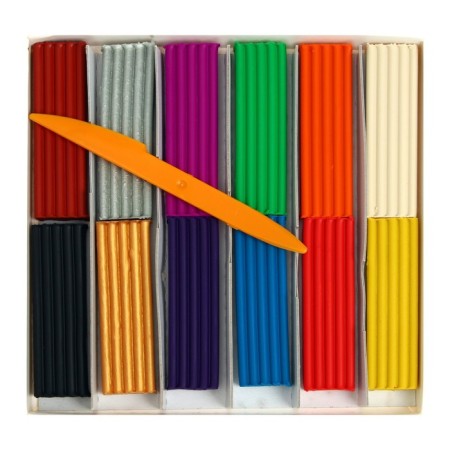 Plasticine 12 colors, 230 g "Magic palette"-1