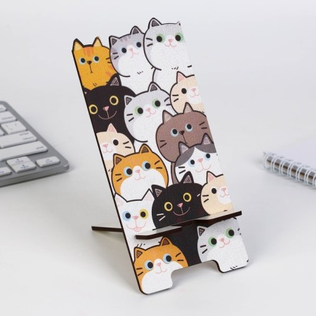 Cat stand stand, 8.9 x 16.3 cm-2