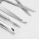 Manicure set "Flowers", 7 objects, in case, color mix
