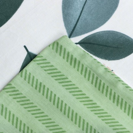 Lovelife 2PS BELIENT “Leaf Magic” 175x215 cm, 200x225 cm, 50x70 cm-2pcs, 100%cotton, satin, 125g/m-5