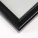Photo frame Plastic "Gala" 21x30 cm, black (plastic screen)