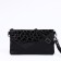 Lightning bag bag, black/purple color