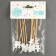 Wooden skewers "angel", 12 cm, set of 12 pcs.