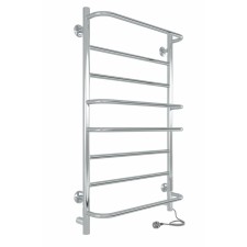 Electric towel Indigo Europe Lux, 800x500 mm, timer, hidden installation, chrome