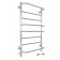 Electric towel Indigo Europe Lux, 800x500 mm, timer, hidden installation, chrome