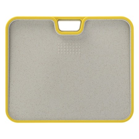 Greeter board of wheat fiber bilateral Smart Solutions Ness, 34x28 cm, color light gray