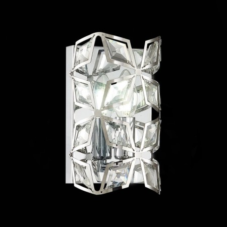 Wall lamp ST LUCE. SL1104.101.01. CASTO. 1x60 watts, E14, 13x23 cm, color chromium-3