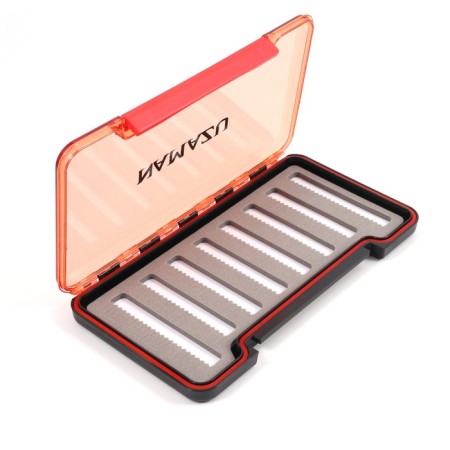 Box for mormyshki and small accessories Namazu Slim Box, type A, 187x102x16 mm-1