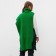 Minaku transformer snood, rr 56-58, emerald color