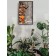 Carty clock is wall-mounted, for the kitchen, "spices", a smooth move, 57 x 35 x 4 cm