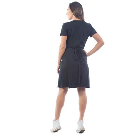 Dress with smell, size 44, black color-3