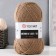 Yarn "Merino de Luxe 50" 50% wool, 50% acrylic 280m/100g (218 gray-beige)