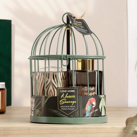 Set in the cell "Love Home" Diffuser 100 ml and a candle of 6x7 cm, wild blueberries-4