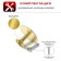 Handle button tundra RK014gp, color gold, 8 pcs tmp