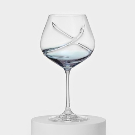 A set of glass glasses for the wine "Turbulence", 570 ml, 2 pcs-1