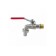 Water-brushed crane Aquasfera 1019-01, 1/2 ", with a fitting, lever, brass
