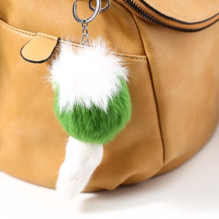 Fluffy on a ring 6.5 x 6.5 x 14 cm, Mix color-4