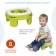 Handypotty road pot in a proprietary bag, lime color