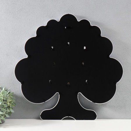 Multipher "Apple tree" in 6 photos (13x18, 6x6/1 pcs, 10x10, 8x8/2 pcs) plastic, cent. White-pink-2