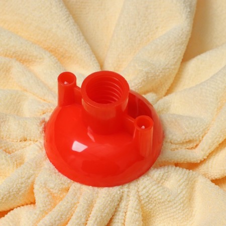 Nozzle for a mop of the share "solid skirt", microfiber, color mix-4