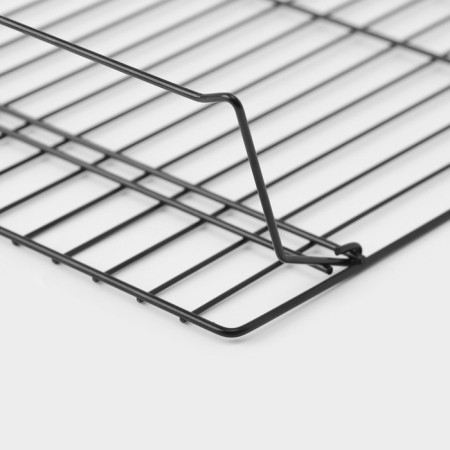 Ground for glazing and cooling confectionery, 3 tiers, 40.5 × 25 cm, black color-5