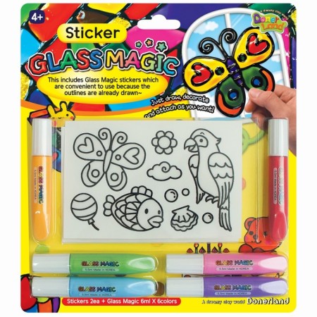 Glass Glass Magic stained stained glass system "Stickers"