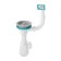 Aquant siphon for washing, 3 1/2 "x 40 mm, rectangular overflows, with plastic. Grid d = 115 mm