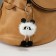 Fluffy on the ring "Panda Modnik" white 9x6x6 cm