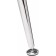 Journal table Round glass/metal, chrome 59x59x52 cm