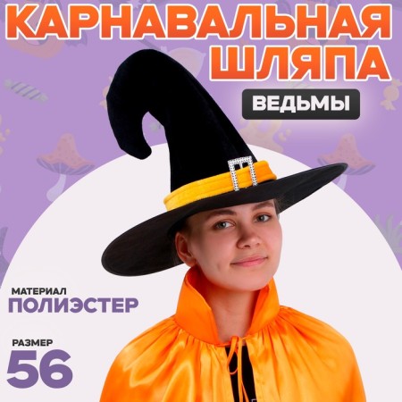 The carnival hat of the witch