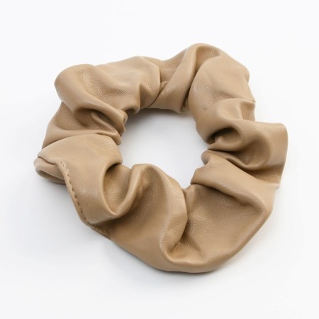 Hair gum "Choose happiness", beige, d = 10 cm-3