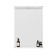 Universal mirror Sansstar "50" with backlight and shelf