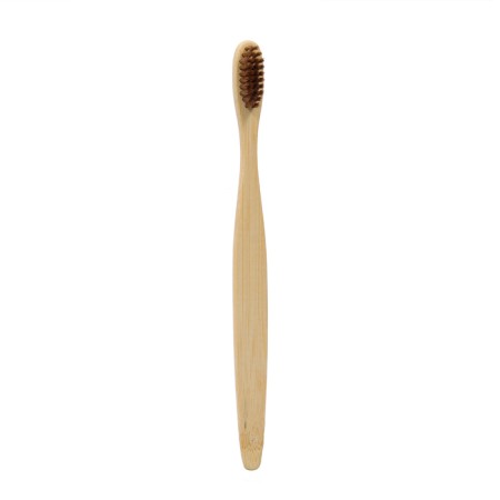 Middle bamboo toothbrush, 5 pieces, mix of flowers-15