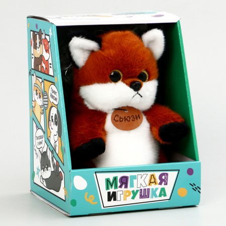 Soft toy "Fox Susie"-1