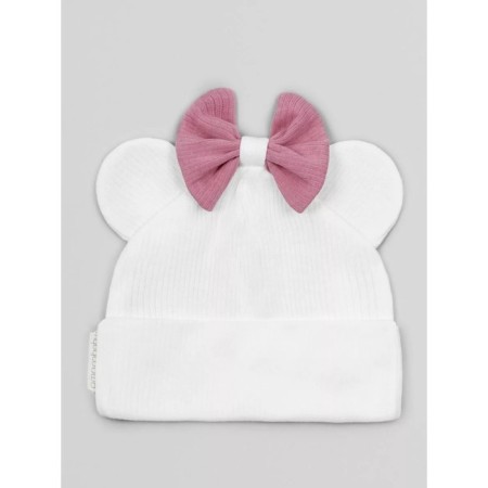 Children's cap Amarobaby Fashion Mini, size 46-48, Milk color