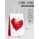 Gift craft package "You smell like love" 18 x 8 x 25 cm