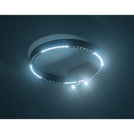 LED ceiling LED AMBRELLA LIGHT, LINETECH, FL5806, LED, 25 W, 2000LUM, 3000-6400K, black color black-3