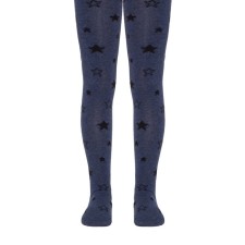 Pantyhose children's cotton CONTE KIDS TIP-Top, height 140-146 cm, color dark jeans