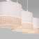 Suspended lamp Paglia, 60W, E27, 70x20 cm