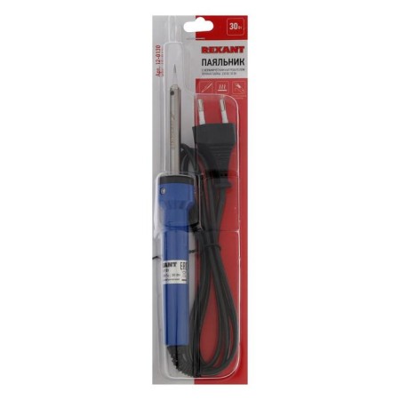 REXANT 12-0130 soldering iron, “exact soldering”, 220 V, 30 watts, subtle sting-3