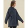 Sweatshirt for girls, height 116 cm, dark gray color