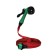 Rubber olive ripe hose, 12 mm (1/2 "), 15 m, in a textile braid, with a watering gun, color mix, Greengo