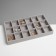 Story for decorating 18 cells, phlock, 21 × 12.3 × 2.5 cm, color gray color