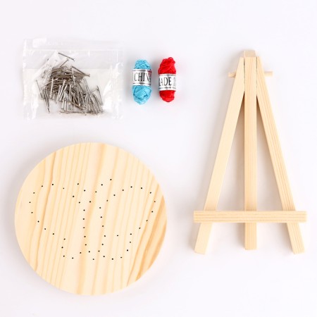 Set for creativity "String art. Cute butterfly "on a stand-2