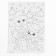 Application with rhinestones for the New Year for children "Snowman", A6, New Year's set for creativity