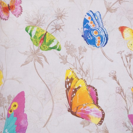 Bed linen "Ethel" 1.5 joint venture, butterflies, size 143x215 cm, 150x214 cm, 70x70 cm - 2 pcs.-4